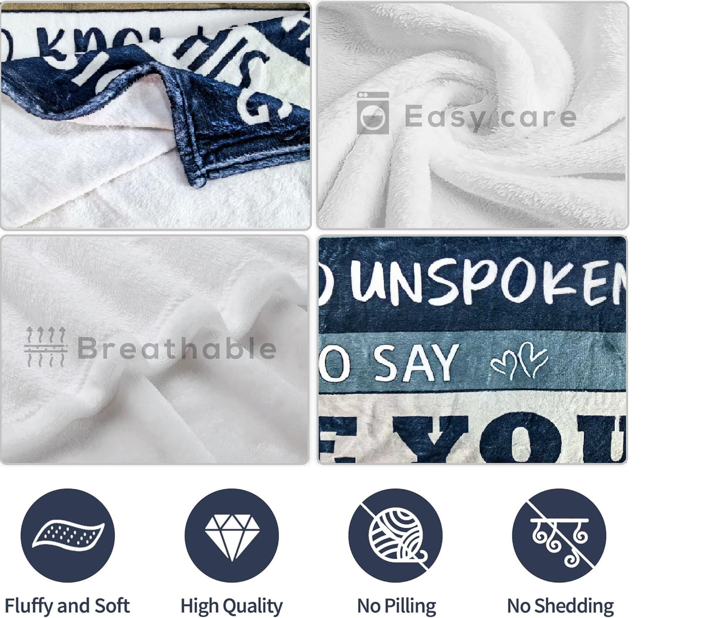 CyanCloud Dad Gifts Blanket, Dad Birthday Gifts, Throw Blanket 150x130CM Gifts for Dad,  Soft Flannel Blanket Presents for Daddy/Papa/Father Christmas Fathers Day Birthday Gifts